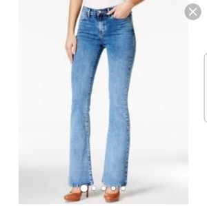 CALVIN KLEIN FLARE BLUE JEANS WOMEN'S